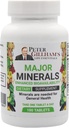 Major Minerals 100 Tablets, No Oxide! Fácil de digerir Multimineral, Equilibrado para Men &amp; Woman Bone &amp; Immune System Support with Iron and Potassium byPeter Gillham's Life Essentials