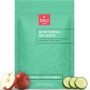 D'AO Labs Equilibrio Emocional - Equilibrio Emocional - Calma & Stress Relief - Polvo efervescente con sabor Apple-Cucumber - Xiao Yao San Herbal Chino Tradicional - 30 Servimientos Individuales