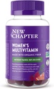 Nuevo capítulo Gummies multivitamínicas de las mujeres - 59% menos azúcar, vitaminas de las gomitas de las mujeres con vitamina C, D3 " Zinc, no GMO, Gluten Free, Berry-Citrus, 75ct