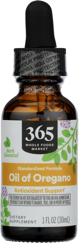 365 por Whole Foods Market, Oil of Oregano Liquid Extract, 1 Fl Oz