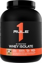 Regla 1 R1 Proteína Whey Isolate - con 25g Protein & 6g BCAA Exclusivamente de Fuentes hidrolizadas de recuperación de entrenamiento (5 libras*, Café Mocha)
