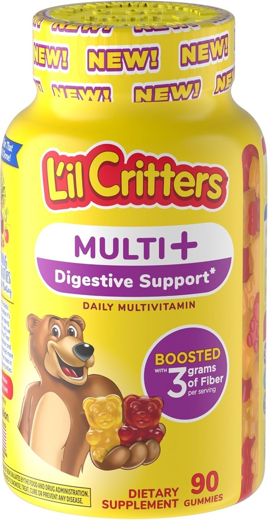 L'il Critters Multi + Digestive Support* 90ct