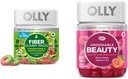 OLLY Fiber Gummy Rings, 5g Prebiotic Fiber, FOS (Fructo-oligosaccharides), Soporte Digestivo " Undeniable Beauty Gummy, for Hair, Skin, Nails, Biotin, Vitamina C, Keratin, Chewable Supplement