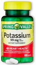 Potasio 99mg- 100 Caplets (Pack of 1)