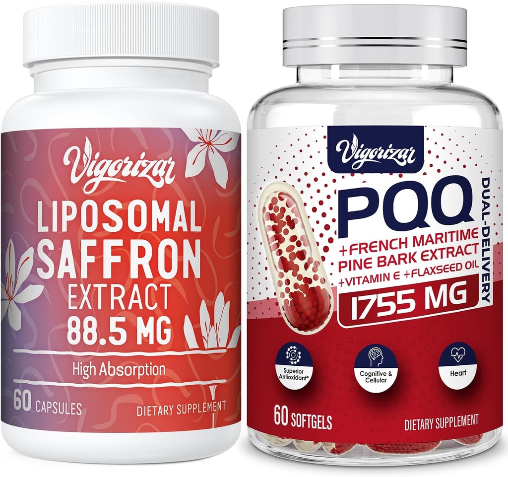 Extracto de la corteza marítima francesa 200 mg con suplementos de Safrón Liposomal