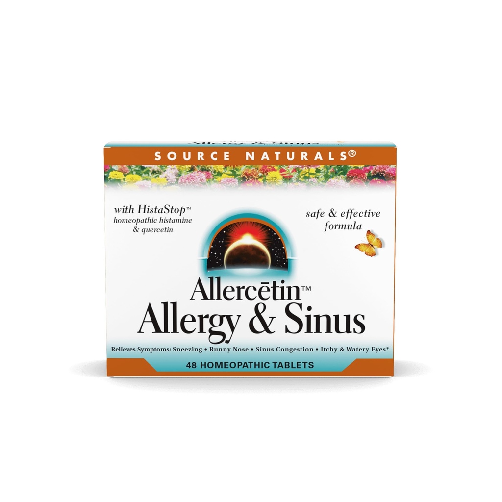 Fuente Naturals Alercetina, Homeopática - 48 Tabletas