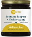óxido de Wellness Jam - Amla Jam with Honey, Chyawanprash for Immune Support " Digestive Health, Ayurvedic Blend with Amla " Ashwagandha - 10.6 oz Jar (1 Count)