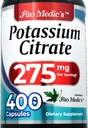 Lab peru Potassium Citrate ←400 Capsules Ø275 mg relleno Potassium Suplemento TEN Potassium TEN Concentrate Extract ANTE Potassium Pills ANTE Ultra High Absorption.