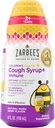 Zarbee's Children's Daytime Honey Cough Syrup + Immune for Kids 2+, Cough Syrup with Soothing Dark Honey, Real Elderberry, Vitamin D & Zinc, Drug &amp; Alcohol-Free, Mixed Berry, 4 fl. oz