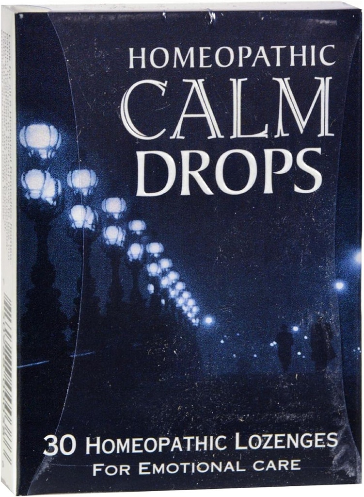 Historical Remedies Homeopathic Calm Drops, 30 Lozenges,12 Count (Pack of 1)