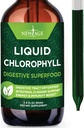 NUEVO AGE Chlorophyll Liquid Drops - Concentrado natural – Energy Booster, Digestion and Immune System Supports, Desodorante interno, Función del hígado - (2 Fl Oz (Pack of 1))