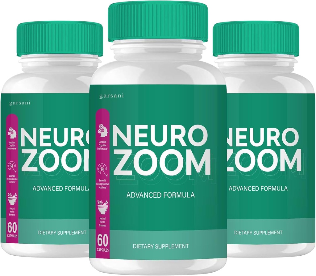 Neuro Zoom - Neuro Zoom Advanced Capsule Formula (3 Pack, 180 Capsules)