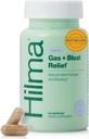 Hilma Natural Gas and Bloating Relief for Women, Doctor Formulado con Ingredientes Orgánicos, Limón Balm, Fennel y hoja de menta, 50 cápsulas Vegan
