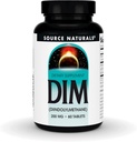 Fuente Naturales DIM, Diindolylmetano 200 mg con BioPerina, Vitamina E &amp; Más - 60 Tabletas