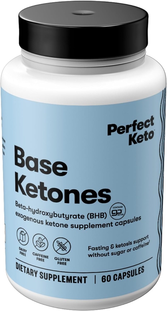 Perfect Keto Beta-Hydroxybutyrate (goBHB) Exogenous Ketones Capsules