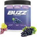Morning Buzz Energy Powder Grape Drink - Energy Boost Drink Mix - Sugar-Free Energy with Antioxidants - Morning Kickstart and Sports Nutrition Endurance Product
