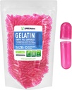 XPRS Nutra Size 0 Empty Capsules - 1000 Count Empty Gelatin Capsules - Pills DIY Capsule Filling - Pure Bovine Pill Gel Caps for Do-It-youself Supplements (Azalea Pink)