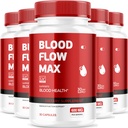 LIVORKA (5 Pack Blood Flow Max, Blood Flow Max Capsules, Blood Flow Max Blood Support, BloodFlow Max, Blood Flow Capsules for Generall Wellness, Blood Flow Max Pills, 150 cápsulas para 5 meses