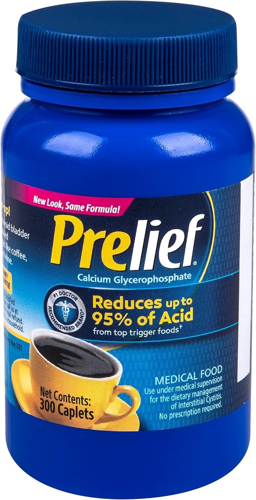 Prelief Acid Reductor Caplets Suplemento dietético, 300 Conde