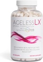 Suplementos de HMB AgelessLX para mujeres - Colagen Enhancer Capsules - Anti-Aging for 40 + Lean Muscle Builder - Biotina, Vitamina D3 K2 Suplemento para la piel juvenil - 60 Servings