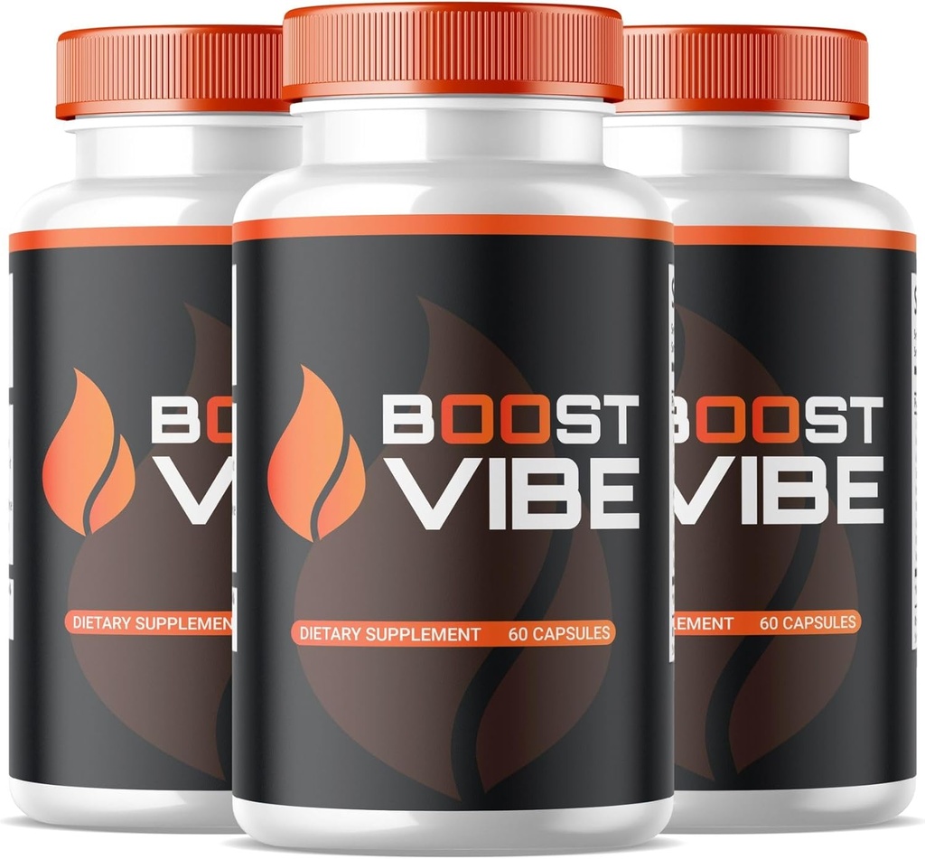 SPRESSO (3 Pack) Boost Vibe Capsules, Official Boost Vibe Capsules, All Natural Boost Vibe Capsules, Premium Boost Vibe for Support Male Health and Wellness, Premium Boost Vibe (180 Capsules)