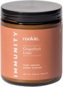 Enfermedad de la inmunidad Polvo preventivo de la quiebra por Rookie Wellness, Incluye Vitamina D, Elderberry, Ginger, Natural Wellness Remedy Vitaminas Suplemento, Grapefruit y Lime Flavor (30 Servir Jar)