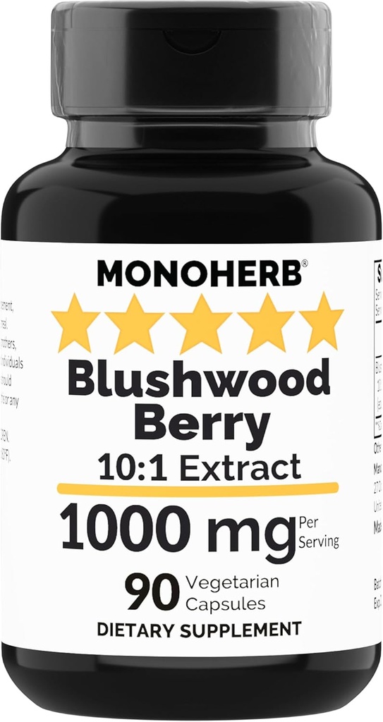 MONOHERB Blushwood Berry Extract 1000 mg - 90 cápsulas vegetarianas