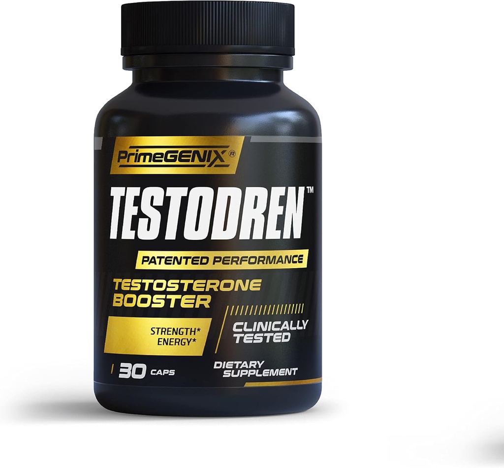 Testodren Advanced Testosterone Booster para Hombres Ø Natural Stamina, resistencia, energía &amp; fuerza aumento Suplemento ← Lean Muscle Builder ← Sports Nutrition Testosterone Booster