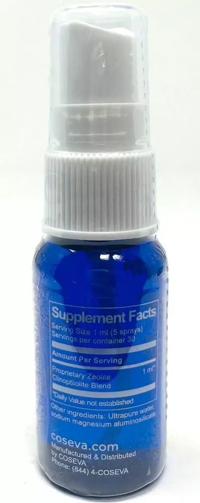 Coseva Advanced TRS Toxin &amp; Contaminant Removal Soporte 30 mL 1 oz