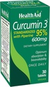 Complejo de Curcumin 600 mg, 30‐Counto ANTE Térmeric Extracto con Bioperina para la Absorción Mejorada, 95% Curcuminoides ANTE Vegan, Daily Joint &amp; Immune Support Suplemento