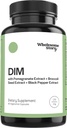 Suplemento de DIM Mujeres TENIDA DIM SGS ANTE Pomegranate, Broccoli y Black Pepper Blend TEN Estrogen &amp; Hormone Balance for Women TEN Cell and Tissue Health TEN 60-Day Supply ANTE Clean Label Project Certified