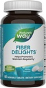 Camino de la Naturaleza Deleita Fibra Diaria para la Regularidad*, Vainilla Flavored, 60 Tablas Chewable