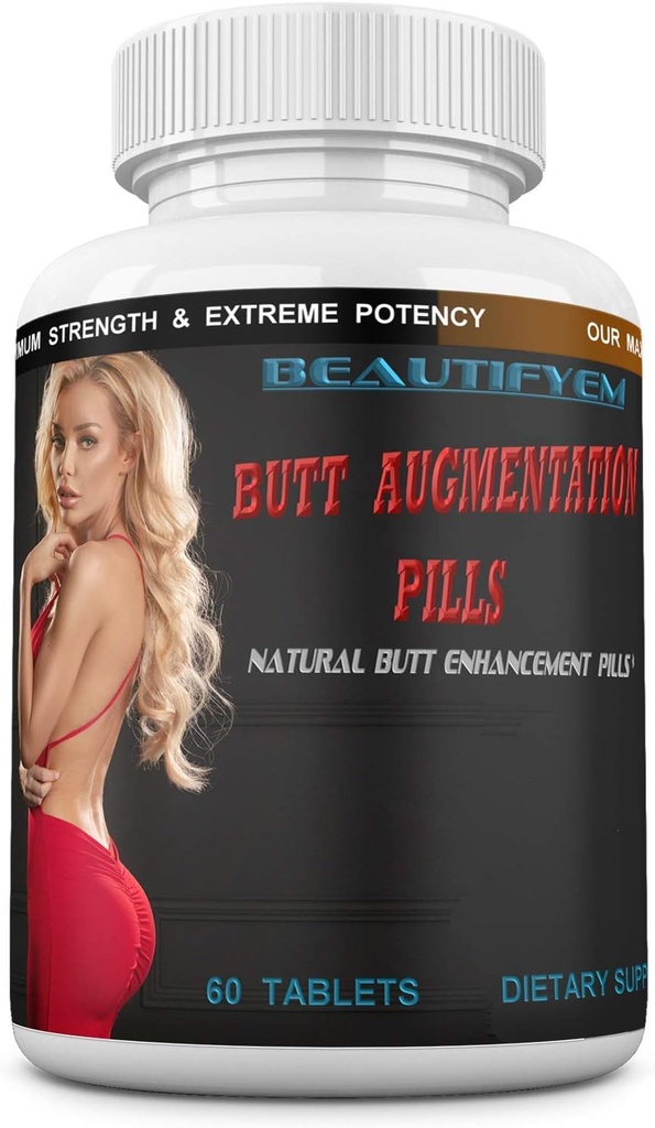 Butt Augmentation Pills Booty Agrandamiento, Butt Enhancement. Butt Enhancer Pills. Crecimiento de mantequilla sin necesidad de una crema de mantequilla. Glutes más grandes naturales. 60 cuadros