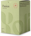 Yoli® Passion Energy Drink Powder Mix - Natural Energy Drink Mix for Endurance and Stamina, 30 Packets - Strawberry Kiwi Flavor