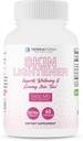 TerraForm Nutrition Skin Lightening Supplement, Glutathione 1000mg per Serving, Clears and Evens Skin Tones, Helps Clear Up Dark Spots and Acne Scars - 30 Servings