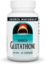 Fuente Naturals Glutathione, Suplemento de soporte para el hígado*, 250mg - 60 cápsulas