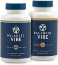Equilibrado Vibe Hombres Bundle - Prostata y Muscle+Suplemento Herbal Conjunto - Apoyo Natural para el Bienestar Conjunto, Movilidad, Promueve el sueño, ayuda a reducir la frecuencia de la orina " Urgencia - 90 Caps Ea