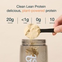 Nuzest - Pea Protein Powder - Clean Lean Protein, Premium Vegan Plant Based Protein Powder, Dairy Free, Gluten Free, GMO Free, Protein Shake, Smooth Vanilla, 100 Servings, 5,5 lb