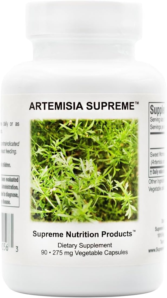 Alta Nutrición Artemisia Supreme, 90 Pura madera dulce capsulas vegetarianas