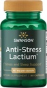 Swanson Women's Anti-Stress Fórmula (Lactium) - Ayuda a Counter Stress, promueve la relajación y el sueño - (60 Capsules, 167mg) 1 Pack