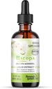 Bacopa Drops -Improves Memory Concentration, Focus - Bacopa Monnieri Extract | Brain Supplement Memory Supplement Cognitive Enhancement | Herbal Remedy 2.0 fl oz - WellnessHerbs Ships from USA.