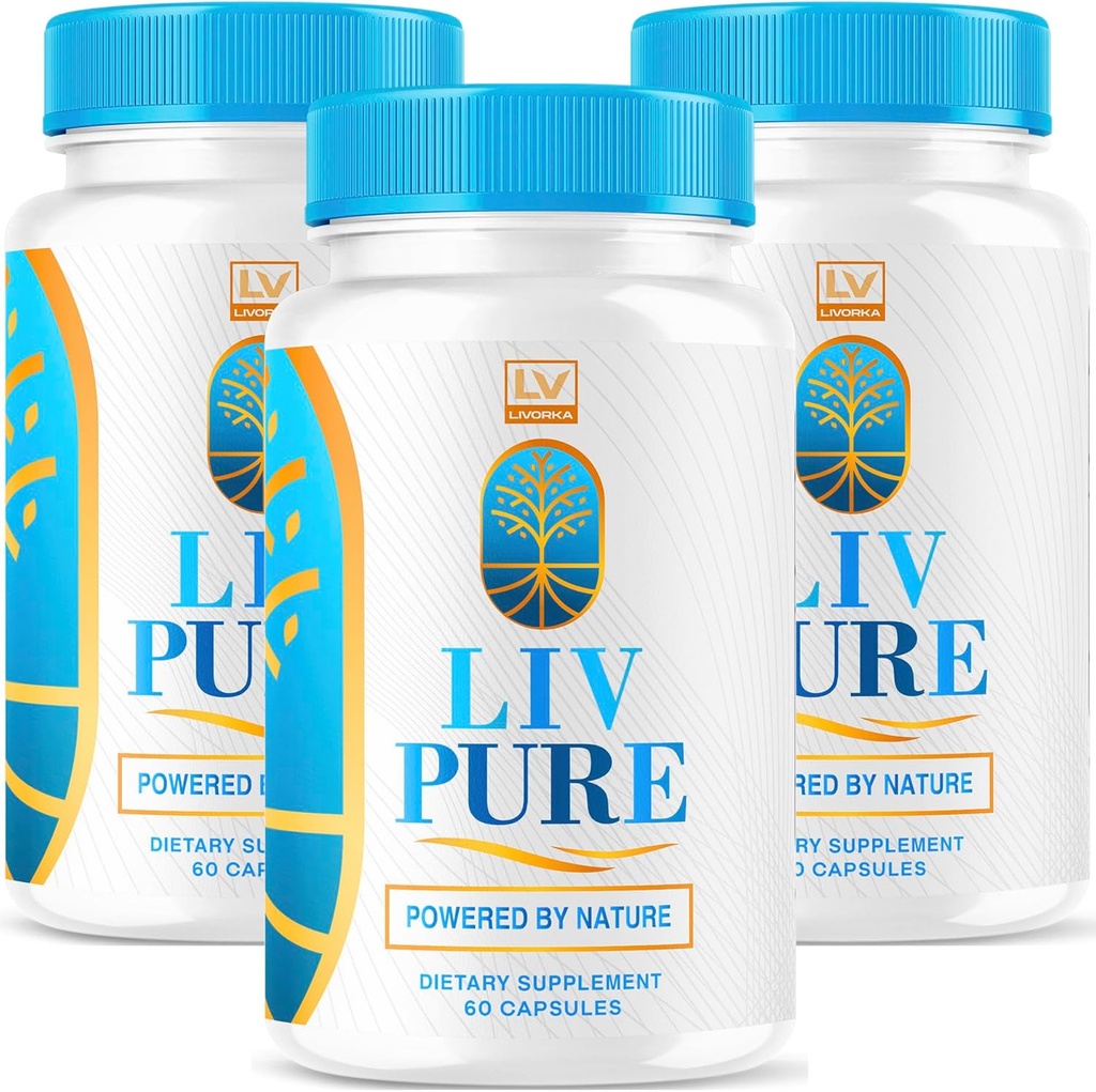 (3 Pack) Liv Pure, Liv Pure Reviews, Liv Pure Pills, Liv Pure Pills Comentarios, Livpure, Liv Pure Capsules Liver, LivPure Pill Ahora en Capsules, 180 cápsulas durante 90 días.