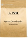 Pure Original Ingredients Acerola Cherry Powder 4oz Non-GMO, Gluten Free, Eco-Friendly Packaging
