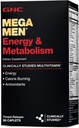 GNC Mega Men Energy &amp; Metabolism Multivitamin ← Aumento de Energía, Metabolismo y Calorie Burning