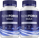 (2 Pack) FlowForce Max Suplemento Energía avanzada, Suplemento para hombres, Flow Force Max, Suplementos Flowforce Max para hombres Suplemento de salud, FlowForce Max Reseñas (120 cápsulas)