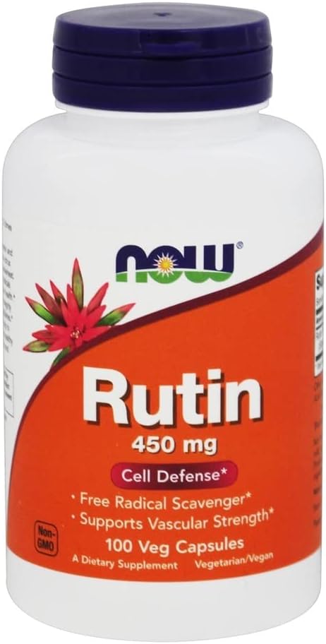 Ahora Alimentos Rutina 450 mg - 100 cápsulas de verduras