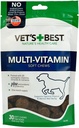 Los mejores suplementos de perros de paja blanda multi-Vitamin - Vitaminas para perros - Soportes Perros Salud física y mental - 30 días Suministro