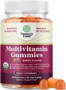 USDA Organic Multivitamin for Women and Men - Vegan Organic Multivitamin for Men Gummies with Zinc & B Complex Vitamins for Enhanced Energy Immunity & Daily Wellness - Vegan and Non-GMO (1 Mes)