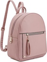 Montana West Girls Backpack Regalos para niños anti robo Mochila con cremallera &amp; Tassel
