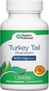 DOCTORS' PREFERRED Turquía Tail Mushroom Suplemento - 800 MG/Serving, 90 Vegan Capsules